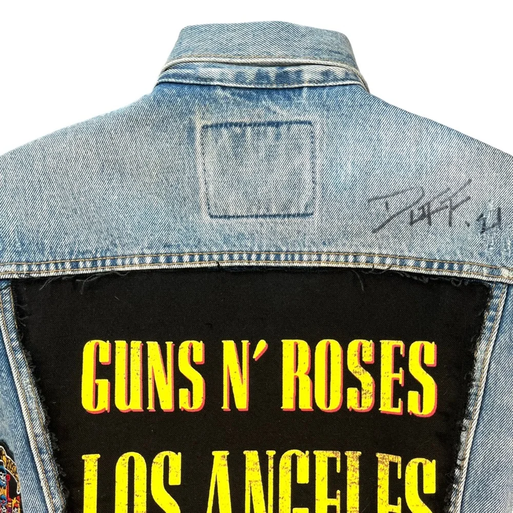 Levi’s Guns N Roses Mayfield Was‎ Here Denim Jacket Unisex Medium